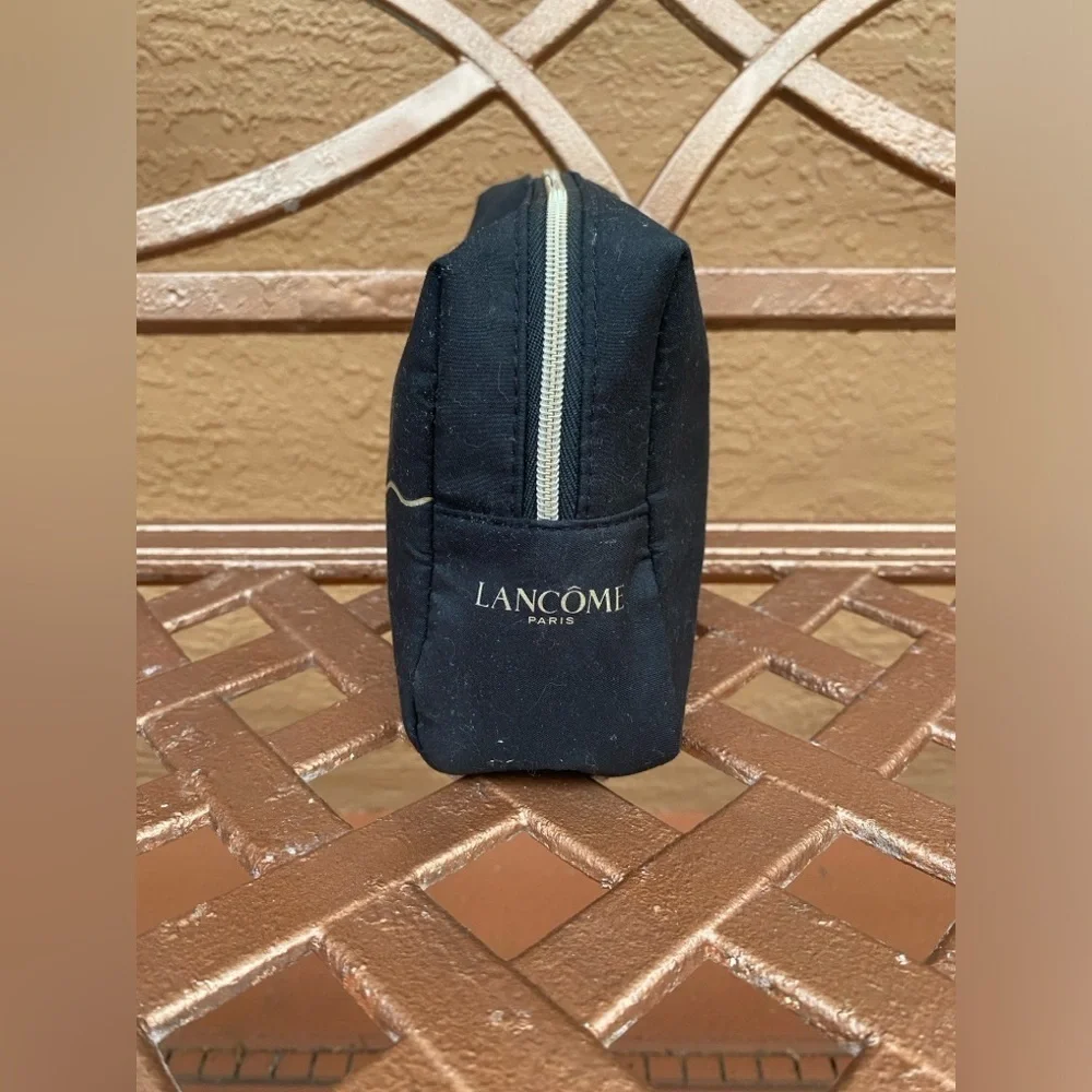 Lancome Black and Gold Cosmetic Bag